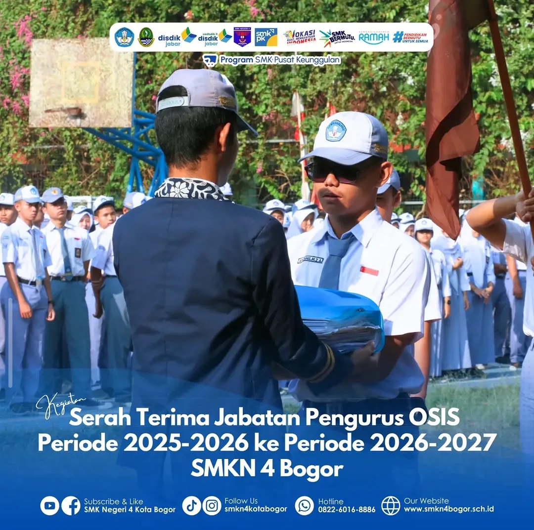 Kegiatan Serah Terima Jabatan Pengurus OSIS