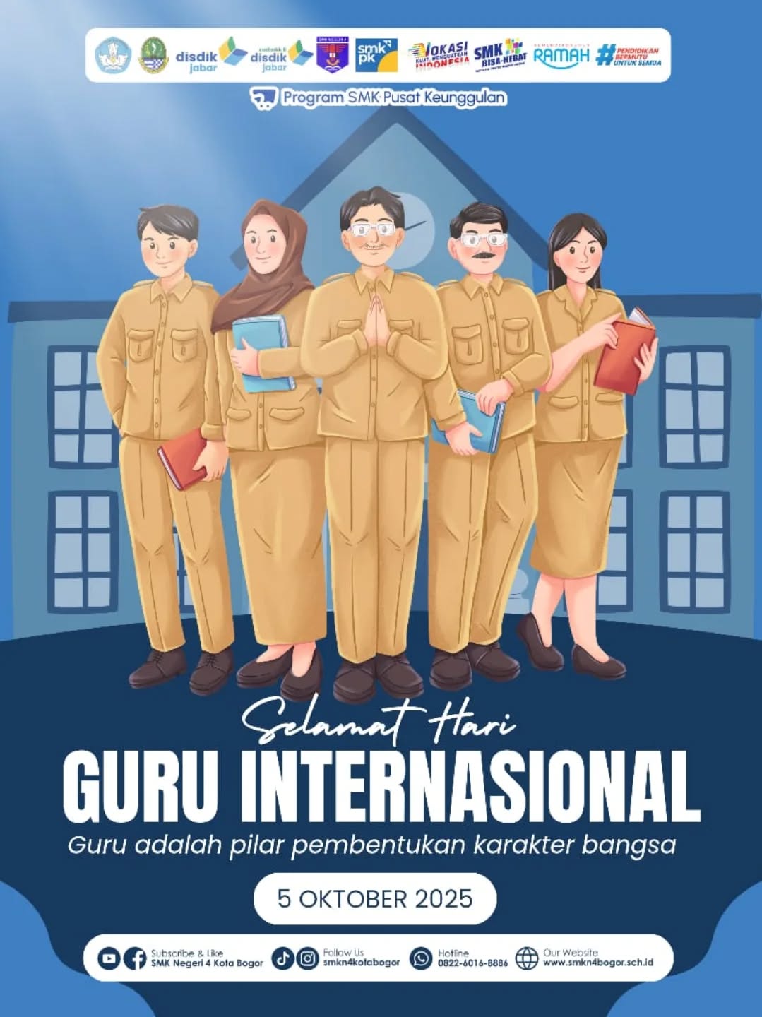 Hari Guru Internasional: Guru Pilar Karakter Bangsa